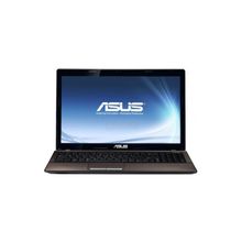 Ноутбук 15.6 Asus K53E i3-2350M 3Gb 500Gb HD Graphics 3000 DVD(DL) Cam 5200мАч Win7HB Темно-коричневый [90N3CA554W2K23RD13AY]