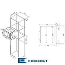 Встраиваемая микроволновая печь Korting KMI 720 X