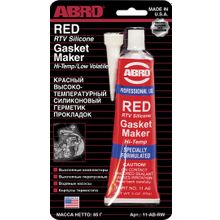 Abro Red RTV Silicone Gasket Maker 85 г