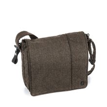 Moon Messenger Bag Dark Brown Melange