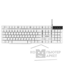 Гарнизон Клавиатура GK-200, USB, белый, механизированные клавиши