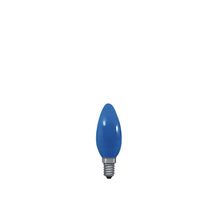 Paulmann. 40224 Лампа свеча, синяя, E14, 35мм 25W