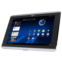 Acer Интернет-Планшет Acer Iconia A500 10", 1280X800 Nvidia Tegra 250, 1G, 32G, Bt, Cam, Android 3.0, Silver