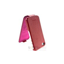 Чехол книжка nuoku ROYAL для iPhone 4S красный ROYALIP4RED