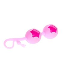 Baile Розовые вагинальные шарики из силикона (розовый)