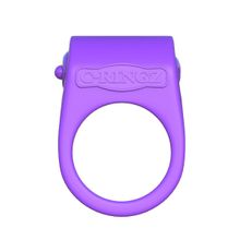 Pipedream Эрекционное кольцо с подхватом мошонки Silicone Duo-Ring (фиолетовый)