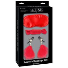 Набор для интимных удовольствий Fetish Fantasy Limited Edition Lovers Bondage Kit красный