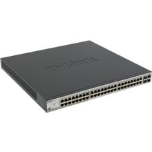 Коммутатор   D-Link   DGS-1210-52P  C1A   Управляемый коммутатор (24UTP 1000Mbps+ 24UTP 1000Mbps PoE+ 4SFP)