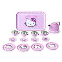 Smoby Набор посудки металлический, Hello Kitty 24783