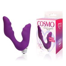 Bior toys Фиолетовый вибромассажер Сosmo - 12,7 см.