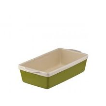 Форма для выпечки хлеба Granchio Natura Oliva Green Ceramica 88517, 27х15 см