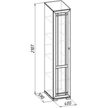 ПМ: Глазов Sherlock 9 (гостиная) Шкаф для белья   Sherlock 91 (гостиная) Шкаф для белья Правый