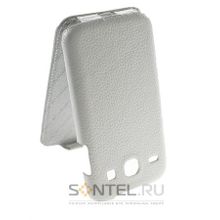 i8262 Core Samsung Galaxy Кожаный чехол-книжка Melkco Premium Jacka Type белый
