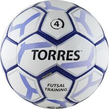 Мяч футзальный TORRES Futsal Training, р.4, 32 панели. PU