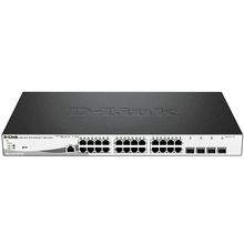 d-link dgs-1210-28p me a1a, managed gigabit switch with 24 10 100 1000base-t poe + 4 sfp ports