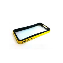 noname Пластиковый бампер для iPhone черно-жёлтый