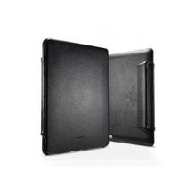 Кожаный чехол ручной работы SGP Leather Case Argos Series Black (Чёрный цвет) для iPad 2 iPad 3 iPad 4