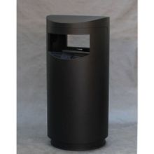 Урна для улицы 40 литров  мини  (нержавеющая сталь)