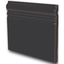 Керамическая плитка Equipe InMetro Skirting Negro Brillo 21020 плинтус 15х15