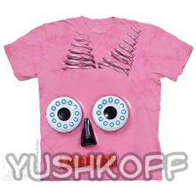 Mountain Big Face Pink Robot