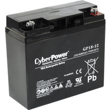 Аккумулятор CyberPower DJW12-18(L) (12V,  18Ah)  для  UPS