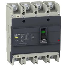 Автоматический выключатель EZC250 25 кА 415В 4П3Т 63 A | код. EZC250N4063 | Schneider Electric