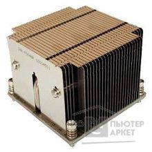 Supermicro SNK-P0048P 2U 2011, радиатор без вентилятора, Cu + Al + тепловые трубки