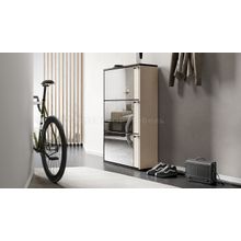 Тумба для обуви тип 8 с зеркалом