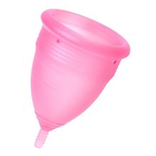 Штучки-дрючки Розовая менструальная чаша - размер L (розовый)