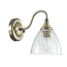 Бра декоративное VIVINA бронзовый стекло хрусталь E14 1*40W 220V 3132 1W