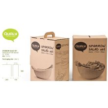 Qualy с ложками Sparrow зеленая