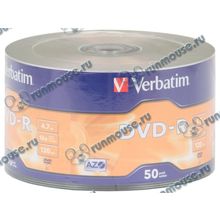 Диск DVD-R 4.7ГБ 16x Verbatim "43788" (50шт. уп.) [112153]