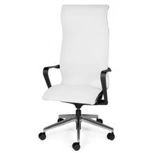 Кресло офисное COSMO белая сетка черный каркас