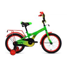 Детский велосипед FORWARD Crocky 18 зеленый оранжевый (2020)