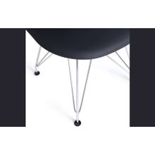 Tetchair Стул CINDY IRON CHAIR (EAMES) (mod. 002), черный 4 штуки