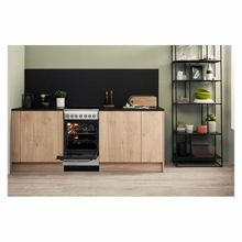 Электрическая плита Hotpoint HS5V5PMX RU 50см Нержавеющая сталь