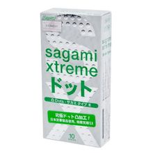Презервативы с точками Sagami Xtreme Type-E 10шт