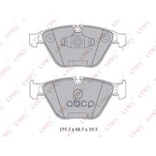 Колодки Тормозные Дисковые | Перед | Bmw 3 (E90) 05-11 Bmw 3 (E91) Touring 05-12  LYNXauto арт. BD1423
