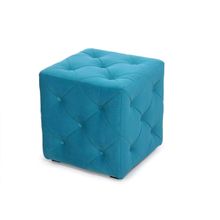 Мебельстория Пуф Ромби-1Т бирюзовый велюр ID - 310746