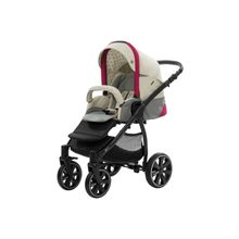 Noordi 2 в 1 Polaris SP бело-серая с малиновым