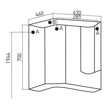 Mixline Мебель для ванной Корнер L