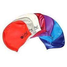 Шапочка для плавания Indigo Silicone, для длинных волос, розовый, SC800 805