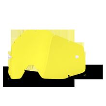 Линза 100% Racecraft Accuri Strata Anti-Fog Yellow (51001-004-02)