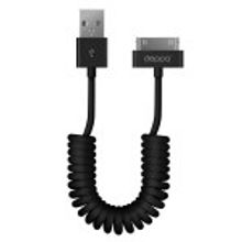 Apple USB-кабель для подключения Apple iPhone к компьютеру - Deppa - витой - Black