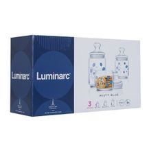 Набор банок Luminarc MISTY BLUE 3 шт. N5742
