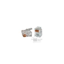 Hyperline PLUG-6P6C-P-C2 Телефонный разъем RJ-12 6P6C  3 µ" 3 микродюйма