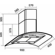 MBS ZINNIA 190 ISLAND GLASS