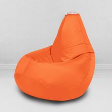 MyPuff Внешний чехол для кресла мешка Груша Оранжевый, размер Компакт, оксфорд: ex_bm_021