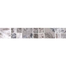 KERAMA MARAZZI SG186 002 Бордюр Александрия серый мозаичный 30х4,8х8