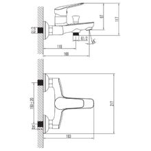 Смеситель Iddis Torr TORSB00i02